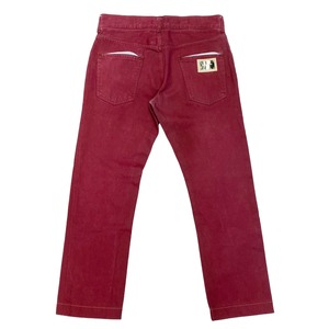 DOLCE&GABBANA coating denim “Red”