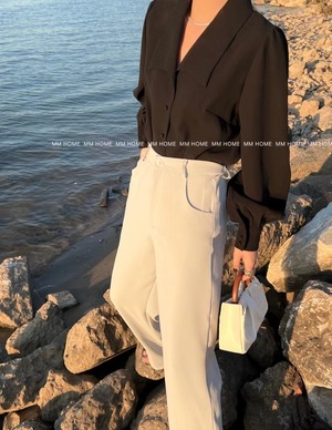 チェルシーカラーブラウス　AJ42441-906