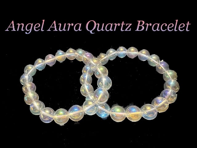 エンジェルオーラクォ―ツ ブレスレット(10㎜)