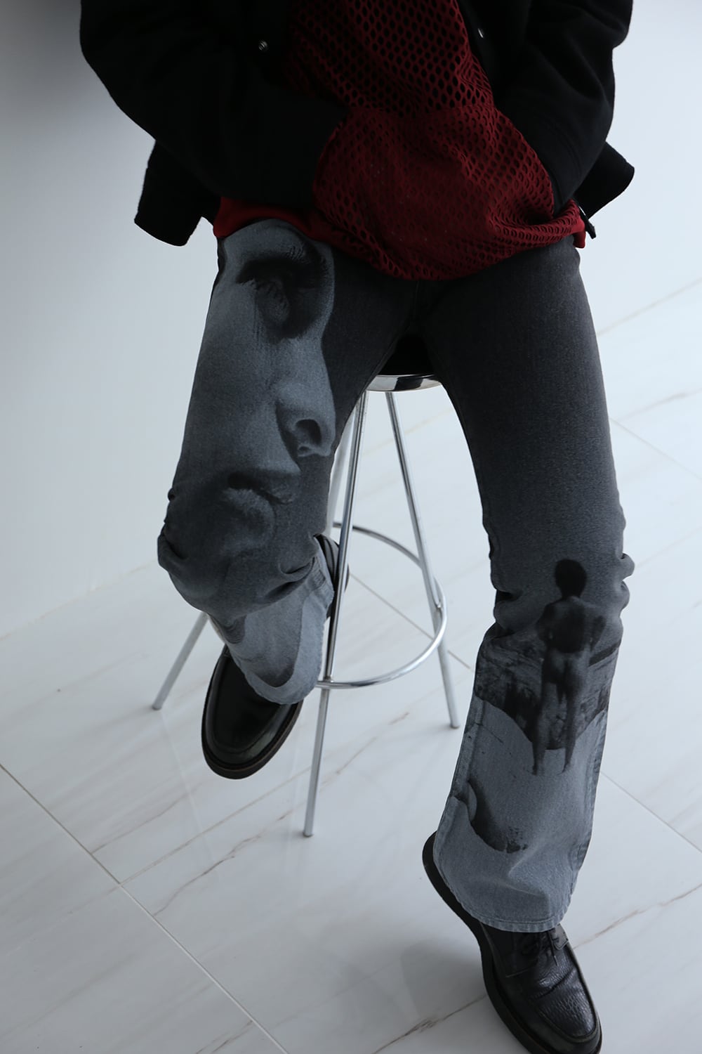 SHOOP CLOTHING x KISHIN SHINOYAMA / 28 GIRLS DENIM PANTS