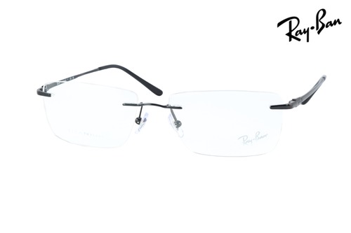 Ray-Ban メガネ RX8781D 1244 チタン スクエア ツーポイント 縁無し RB8781D レイバン 正規品
