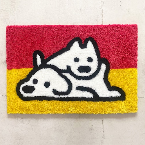 【matsui】TUFFTING RUG MAT D　タフティングラグマット