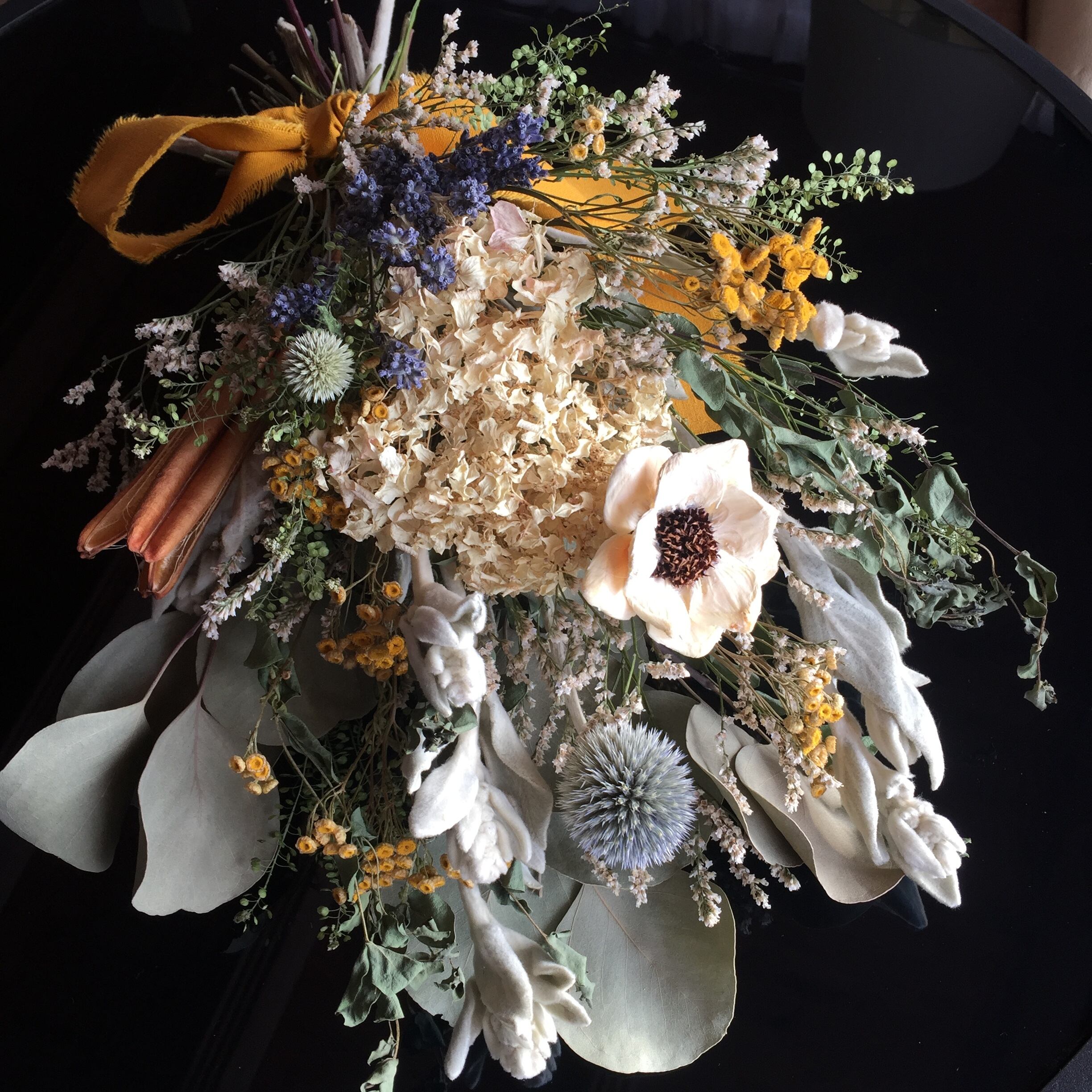 5.秋色水無月スワッグ