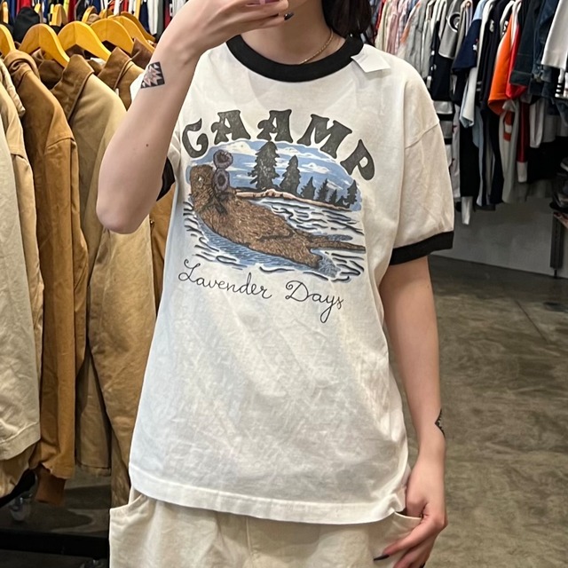【USED】リンガーTシャツ