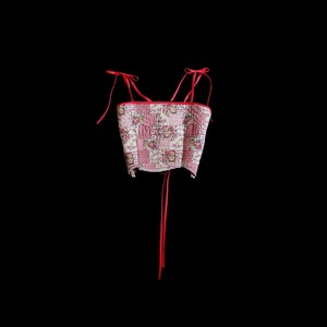 Re; project / 【Corset Bustier】 Vintage Frech Flower Quilted