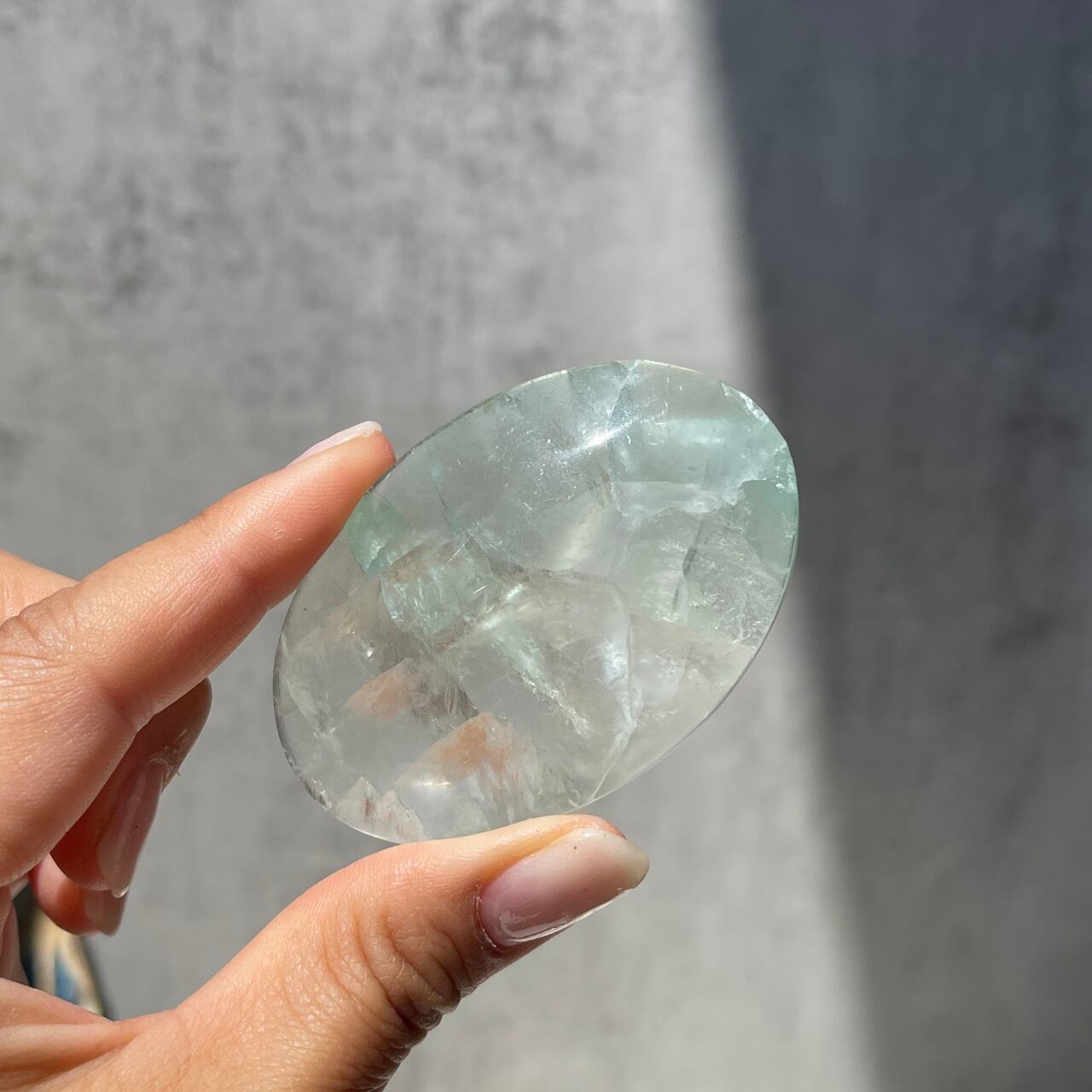 フローライトパーム置物