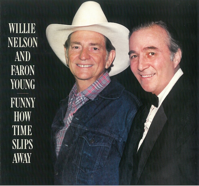 WILLIE NELSON AND FARON YOUNG / FUNNY HOW TIME SLIPS AWAY  (LP) USA盤