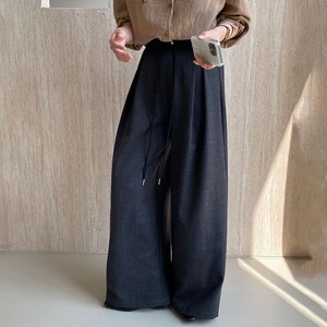 drawstring tuck pants 13560