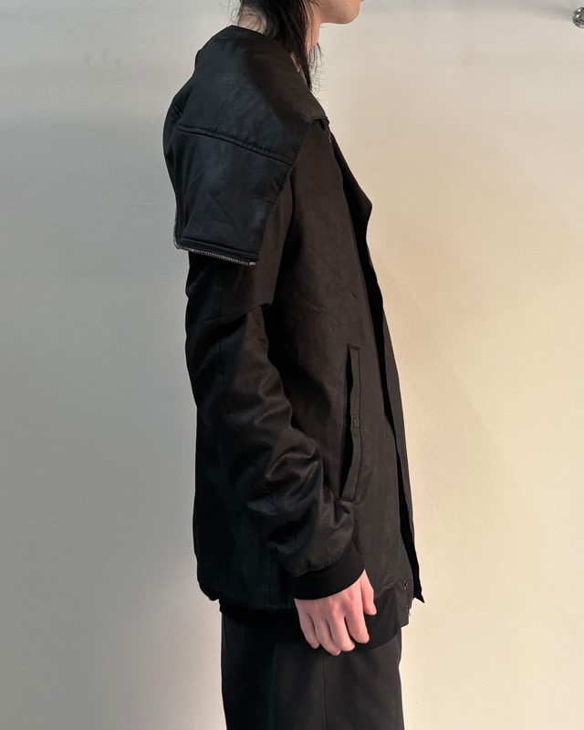 【SS2013/JULIUS】hooded coating zip jacket