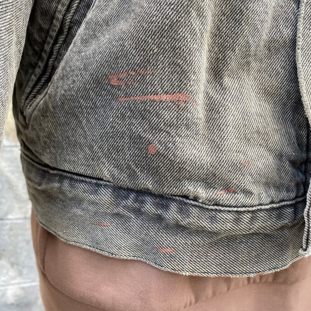 80〜90年代 Carhartt ブランケットライナー ブラック デニムUSA製 80年代〜90年代 Carhartt カーハート ブランケットライナー ブラック