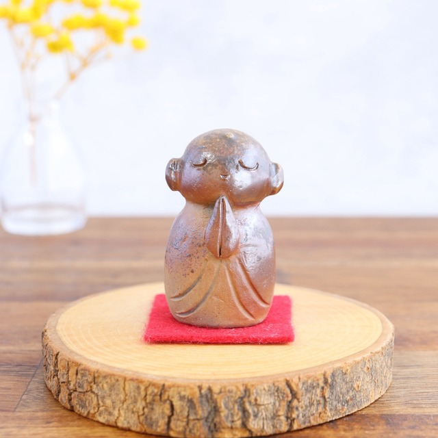 備前焼　お地蔵さん（小）