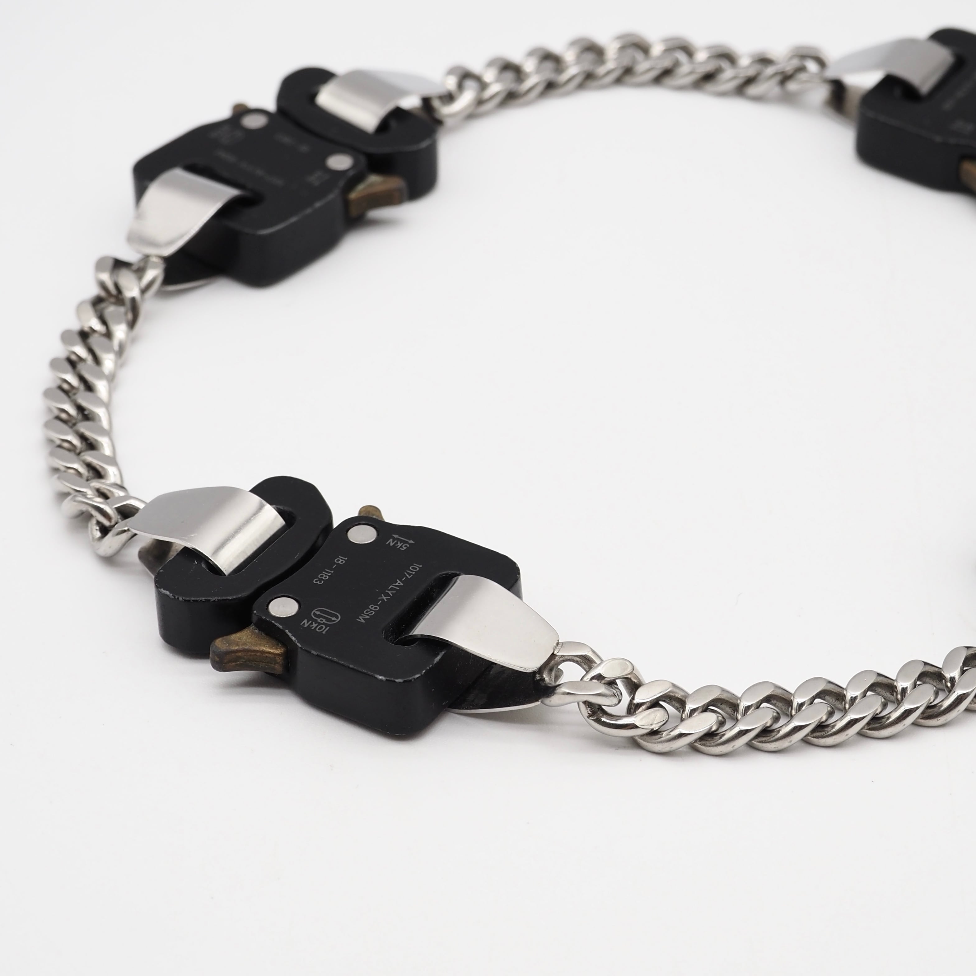 1017 ALYX 9SM シルバーネックレス 真鍮 アリクス
