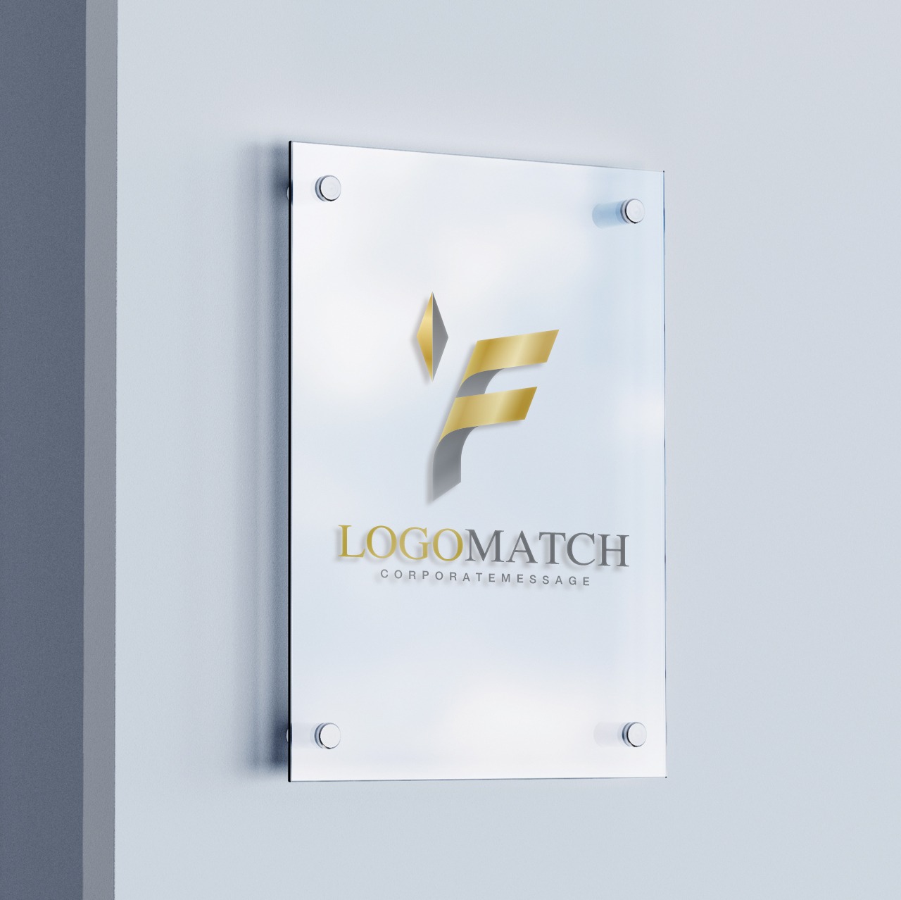 力強さと洗練さの融合Fのロゴ