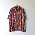 古着 バティックベイ レーヨン アロハシャツ ハワイアンシャツ メンズXXL ビッグサイズ Batik Bay @CB0326