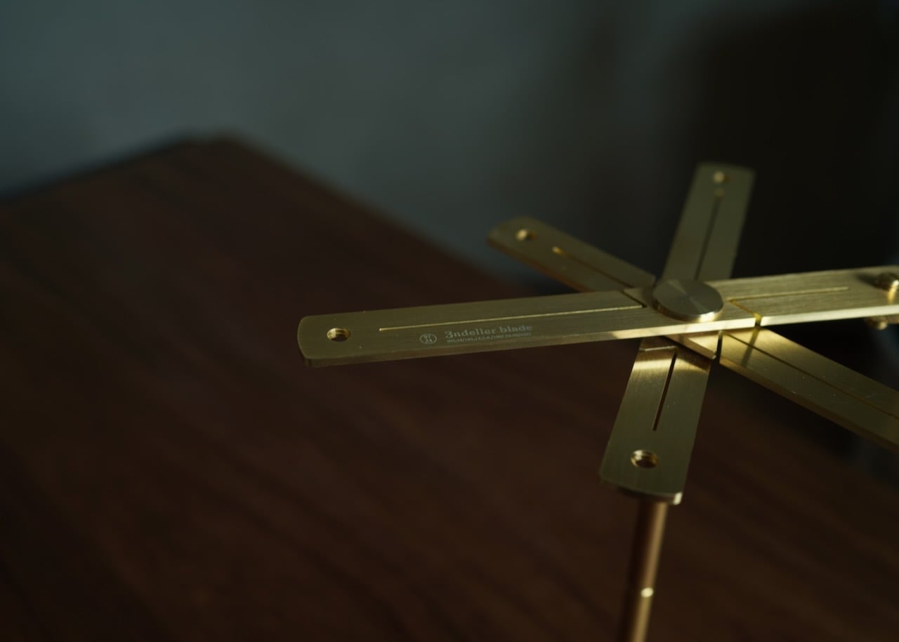 3ndelier blade(Brass ver) | NODELDESIGN ONLINE STORE