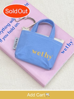 wethy minitote key sexebule キーホルダー ポーチ