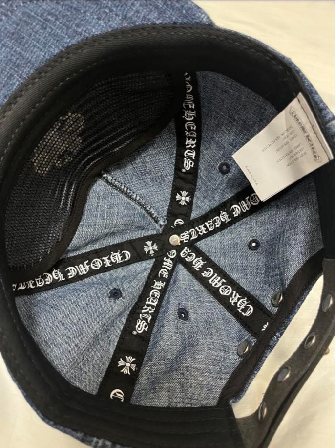 CHROME HEARTS クロムハーツ TRUCKER CAP トラッカーキャップ デニム