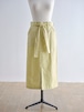 slit long skirt