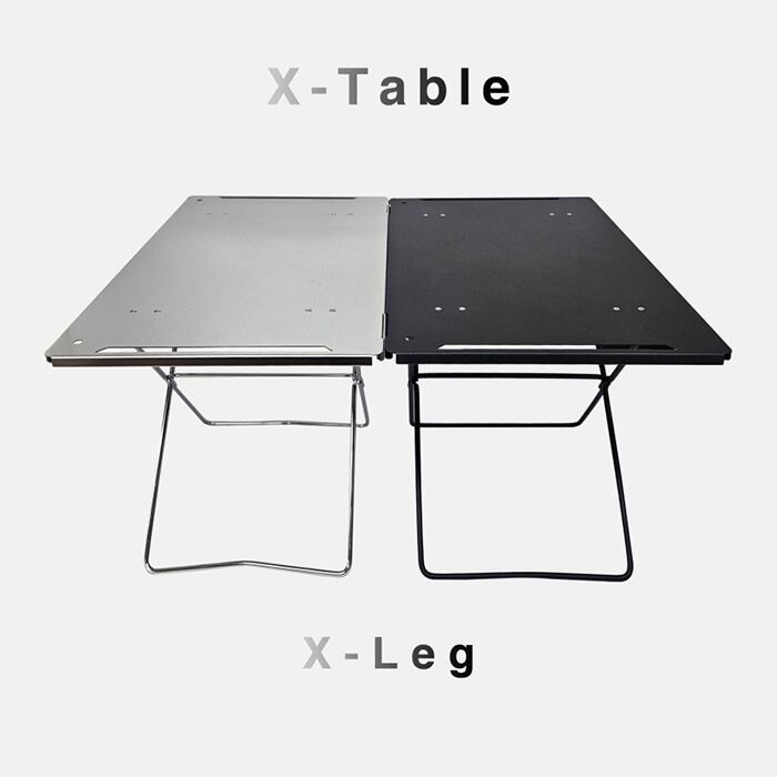 △即納【CAMAFORCE】X-LEG専用 X-Table（シルバー） | seoulcamp