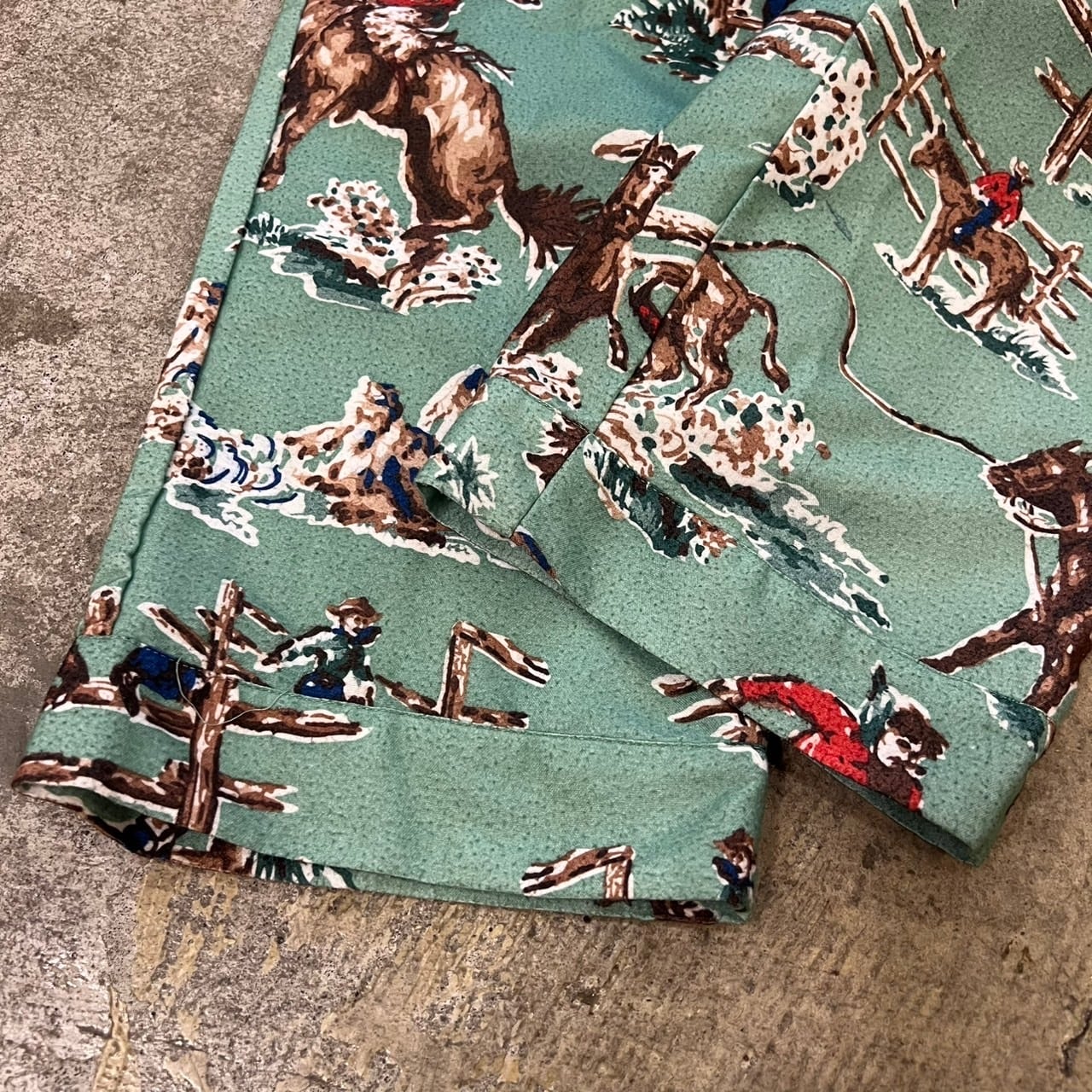 Nick&Nora Western Pattern Pants | BLUE VALENTINE