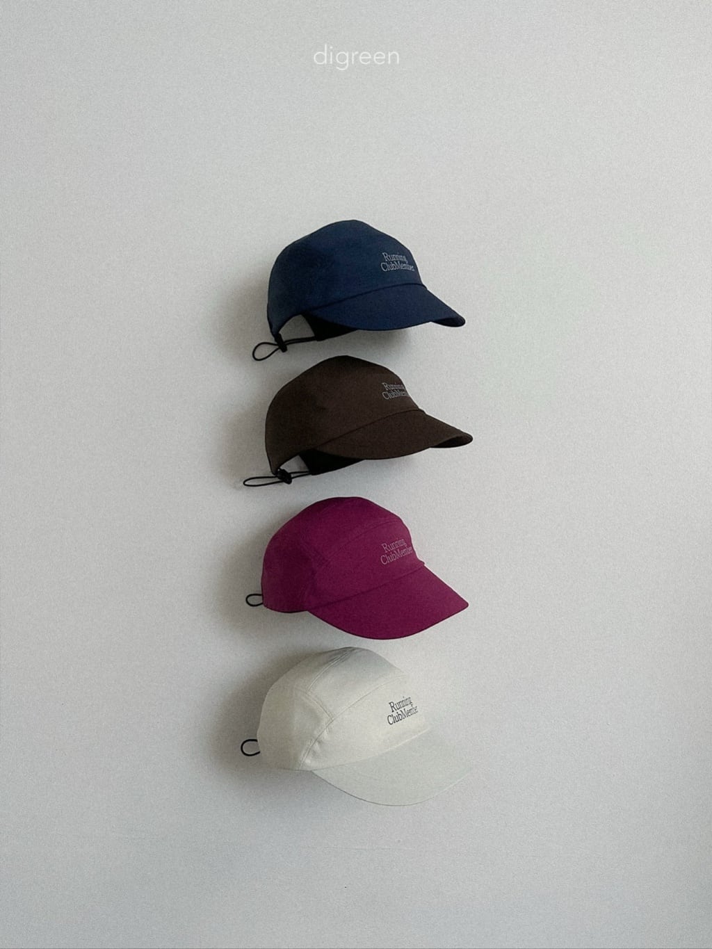running cap【digreen】※3月中旬発送予定