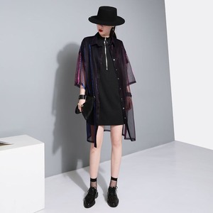 See-through Aurora Shirt / シースルー オーロラ シャツ