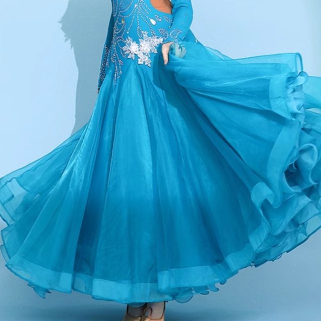 フローティング ロングスリーブデザイン ビシュードレス ds0026