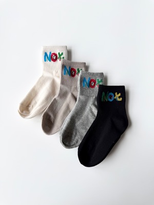 4set NOT socks （13〜19cm）4448