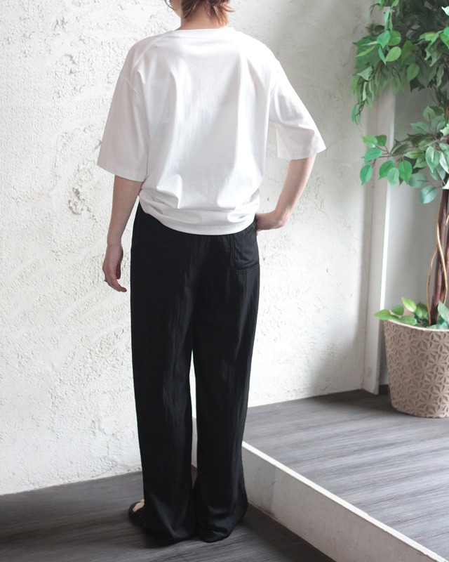 【hunch】コンパクトスムース 立体ラメロゴTシャツ　(260737)
