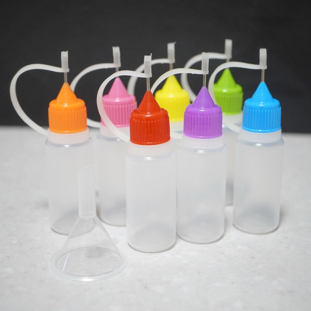 アルコール消毒液詰替用【空ボトル】／7色カラー