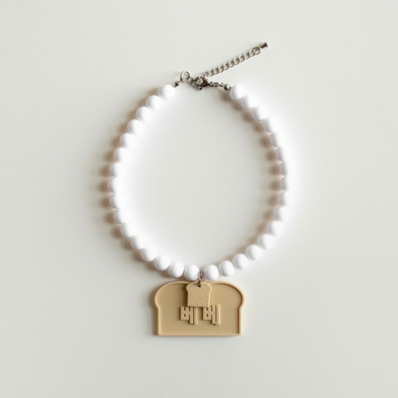 【予約】Pet Necklace Beads｜Bread - 3