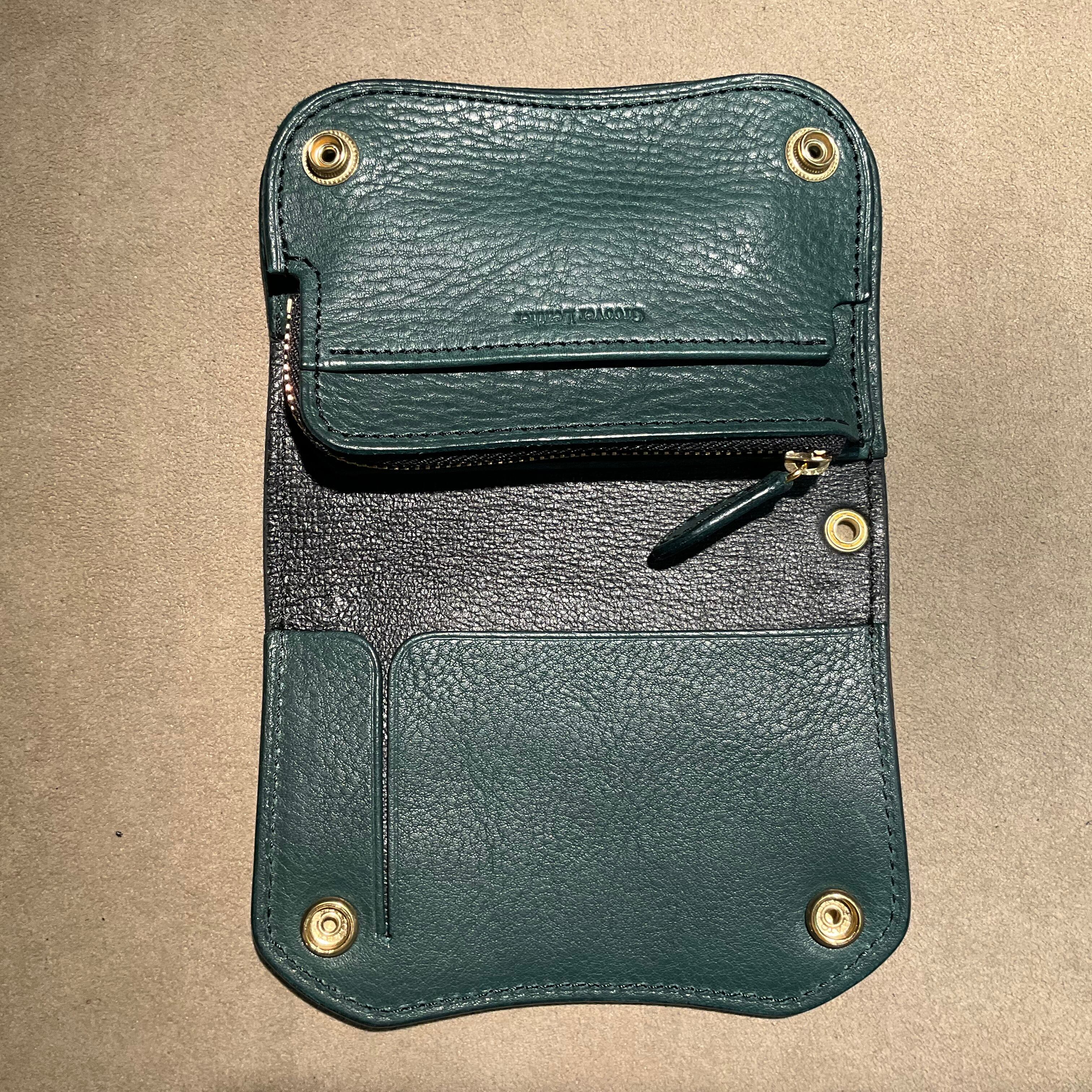 Groover Leather グルーバーレザー short trackerwallet ショート