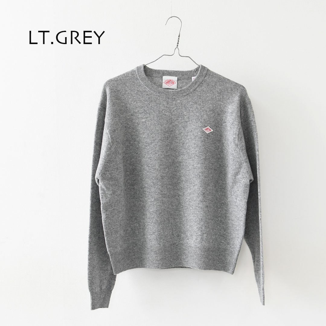 DANTON [ダントン] W LAMBSWOOL CREW NECK KNIT PULLOVER [DT-D0027LMW