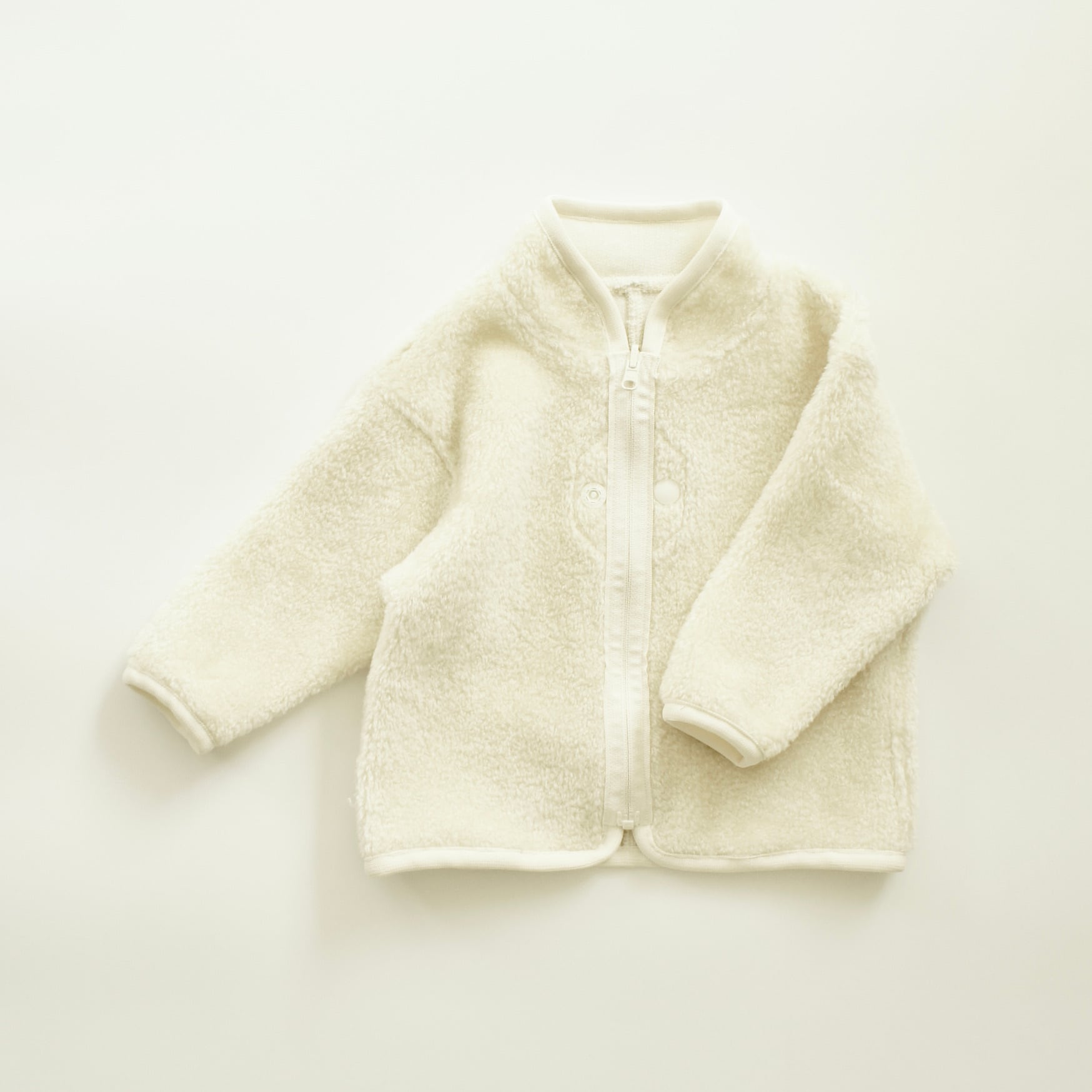 MOUN TEN.(マウンテン)/ reversible boa blouson(for baby) / ecru / 80cm