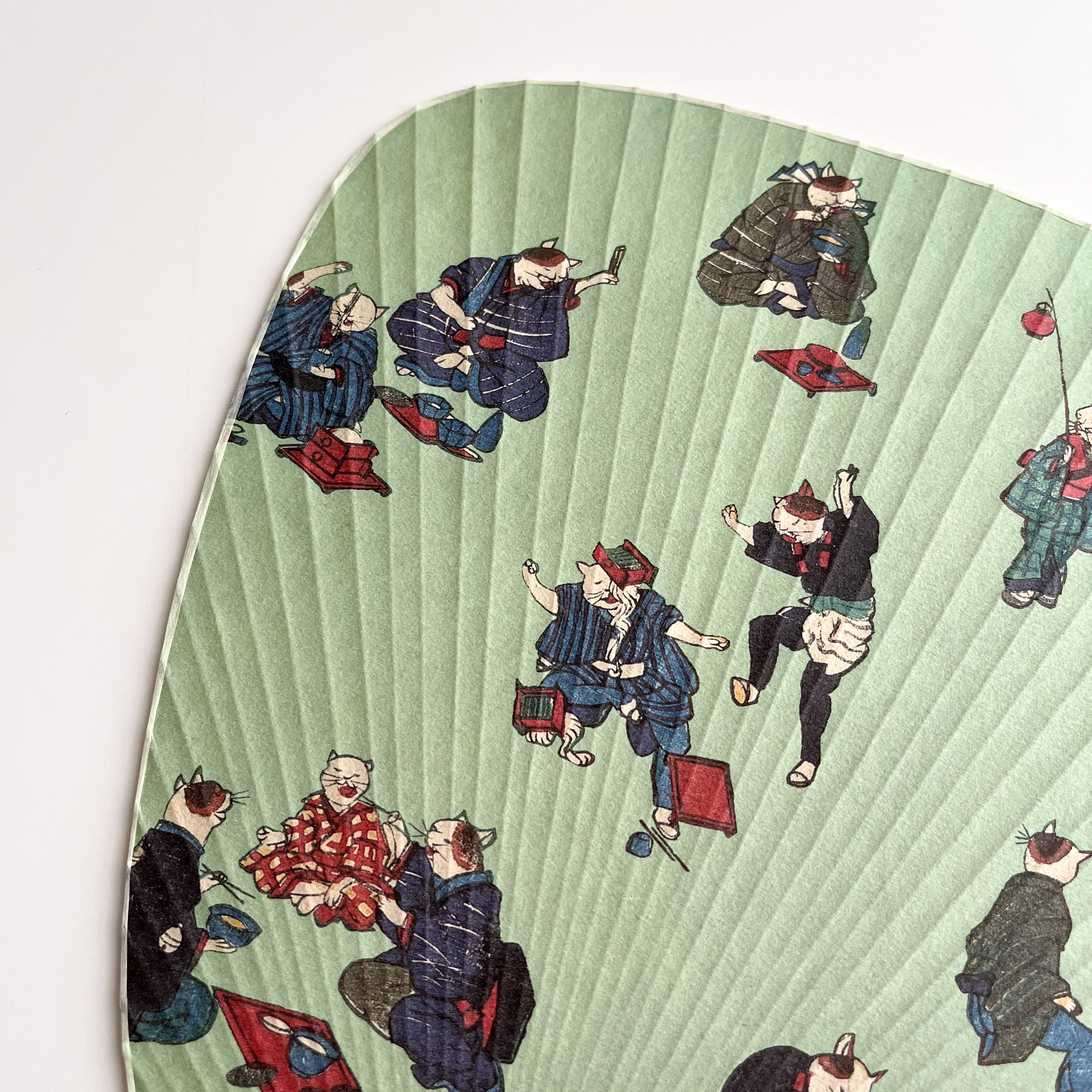 トミィさま 専用ページ うちわ屋さん 四代歌川国政 うちわ 志ん板猫のそばや | hmm, by 東京都美術館