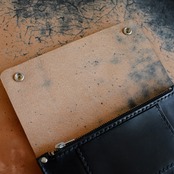 在庫品】トラッカーウォレット 壱 GUIDI CULATTA CAVALLO 参層式 | 玖