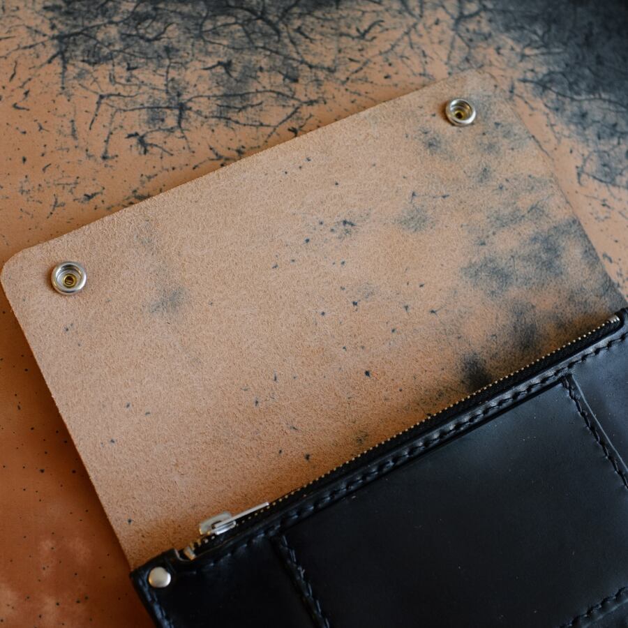 在庫品】トラッカーウォレット 壱 GUIDI CULATTA CAVALLO 参層式 | 玖