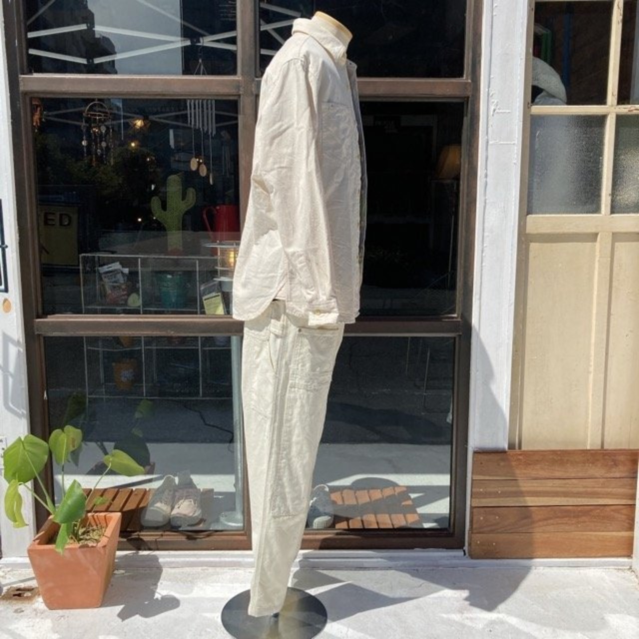 Topanga Men's　ホワイトデニムベイカーパンツ