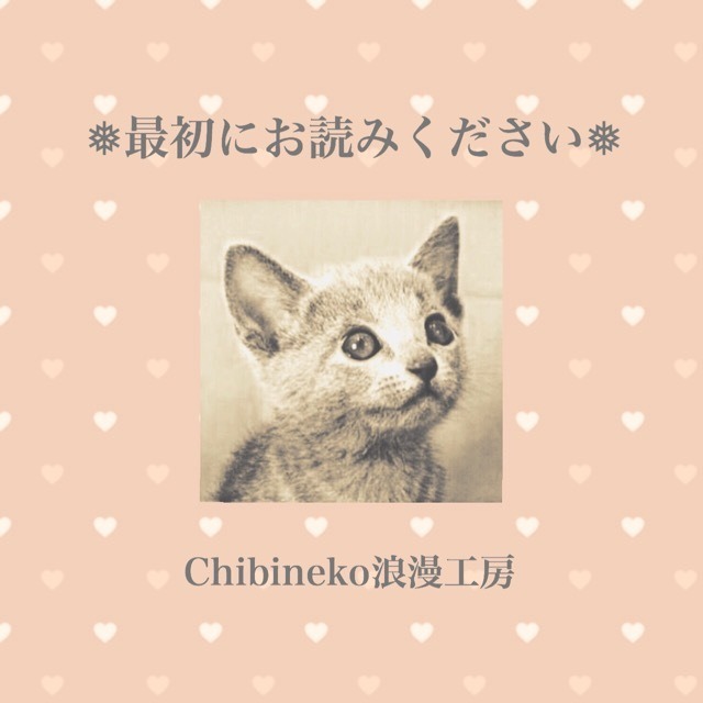 最初にお読みください♡