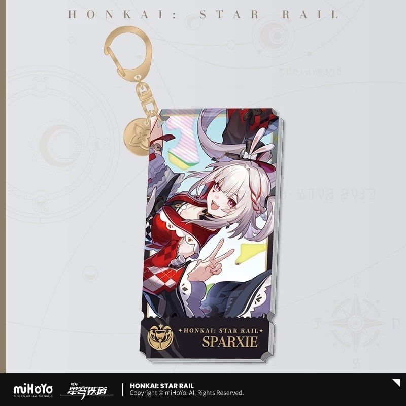 崩壊スターレイル 愉悦運命シリーズ アクリルキーホルダー 銀狼Lv999