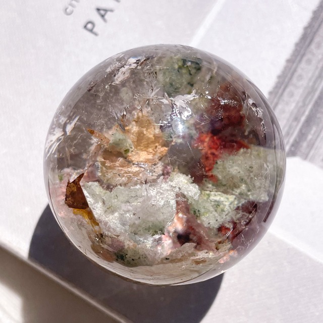 Garden Quartz Sphere - Flowers- ✧ ガーデンクォーツ "フラワー"