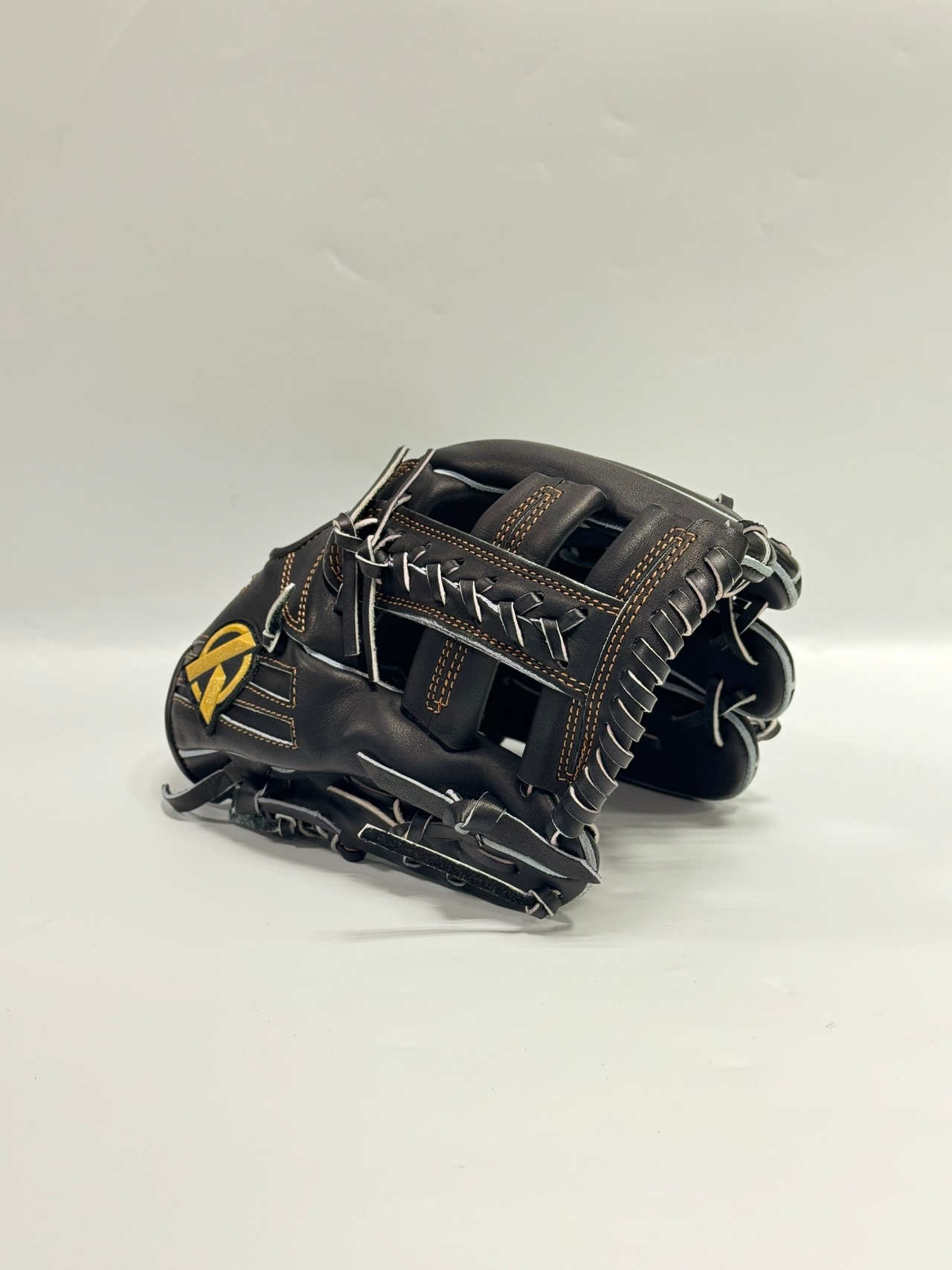 Amazingｰアメイジング　数量限定硬式用グローブ　内野手用　右投げ用　AGｰ05型　ブラック×中白ブラック・画像4