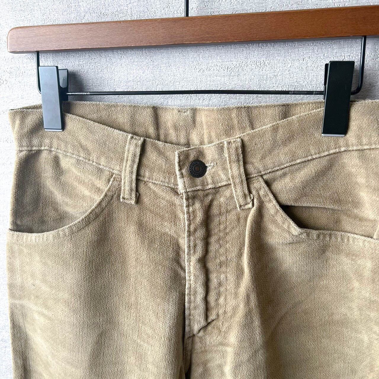 [VINTAGE] LEVIS 82年製 VELOR PANTS