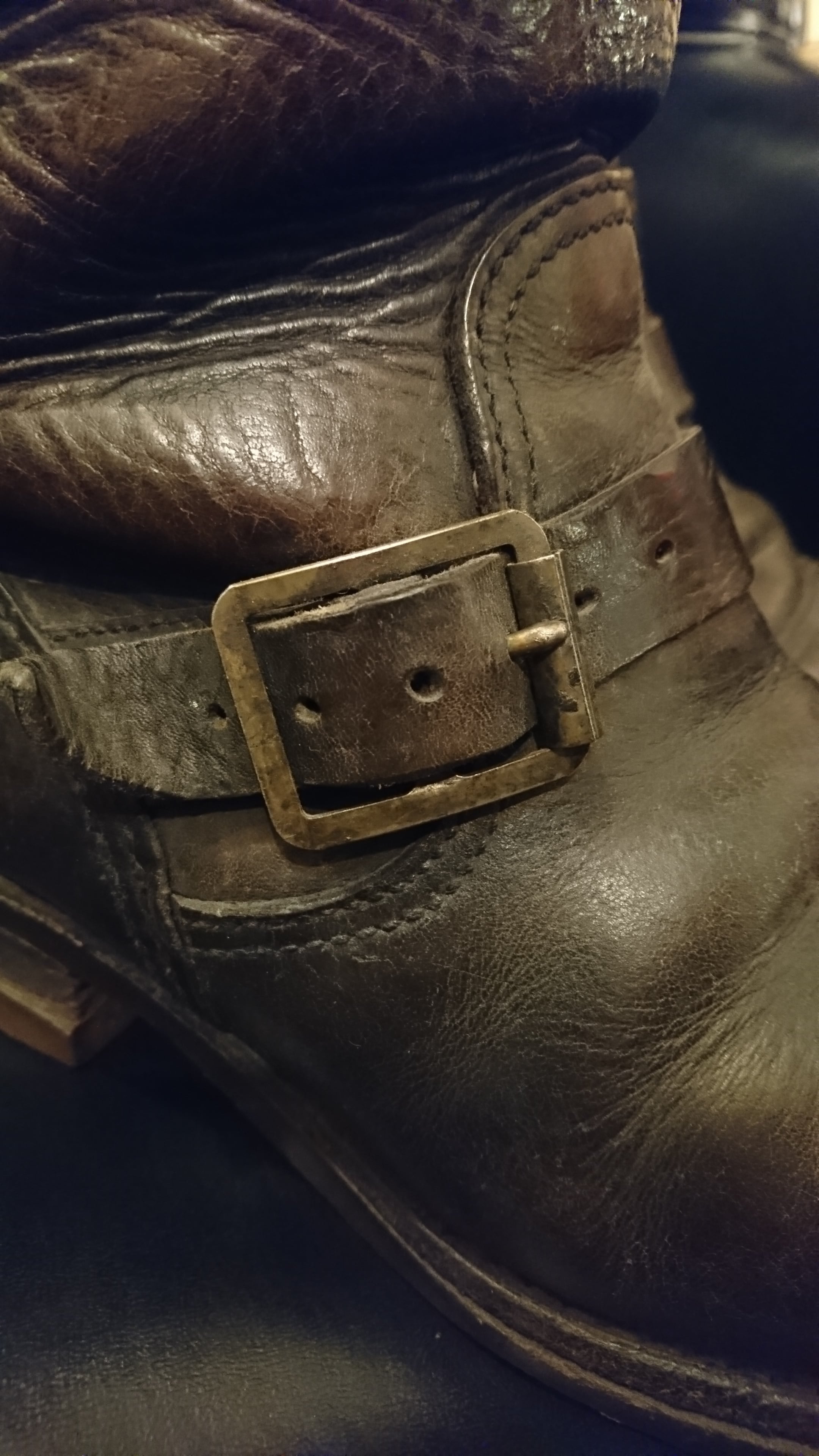 1950s HORSE HIDE ENGINEER BOOTS | BOW & ARROW WEB STORE