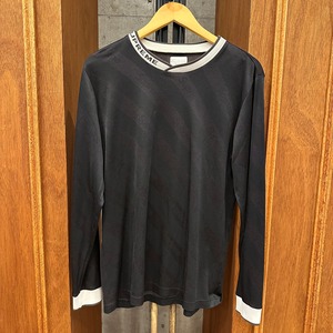 SUPREME L/S SOCCER T-SHIRT BLACK⓼