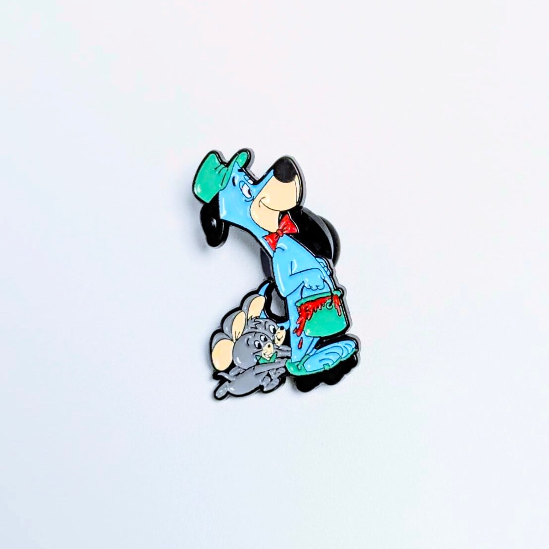 送料無料! ★ピンズ PINS★ピンバッジ 【 ハックルベリーハウンド / ハンナバーベラ 】  〚アメリカン雑貨 アメトイ〛