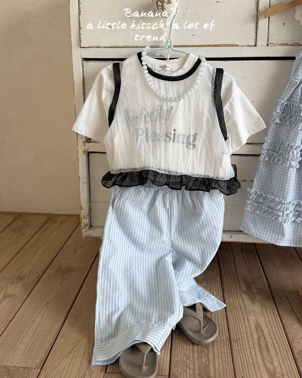 blue L［即納］eve pants / banana J 26summer