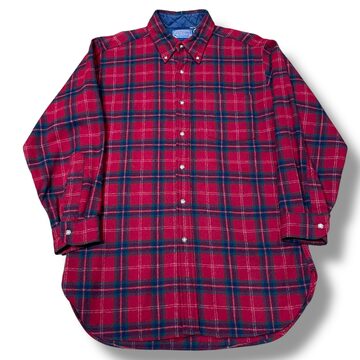 60s TOWNCRAFT Ombre Check Rayon Shirt 60年代 タウンクラフト 