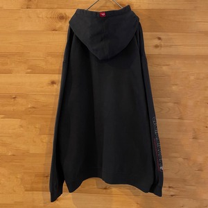 【QUIKSILVER】刺繍ロゴ スウェット パーカー フーディー L ビッグサイズ スノボー ボード クイックシルバー US古着