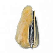 【CHROME HEARTS】クロムハーツ ダガーZIPレザー×ファーポーチ